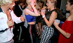 18 year old cutie Carmen Callaway sexys her two study buddies at the same time